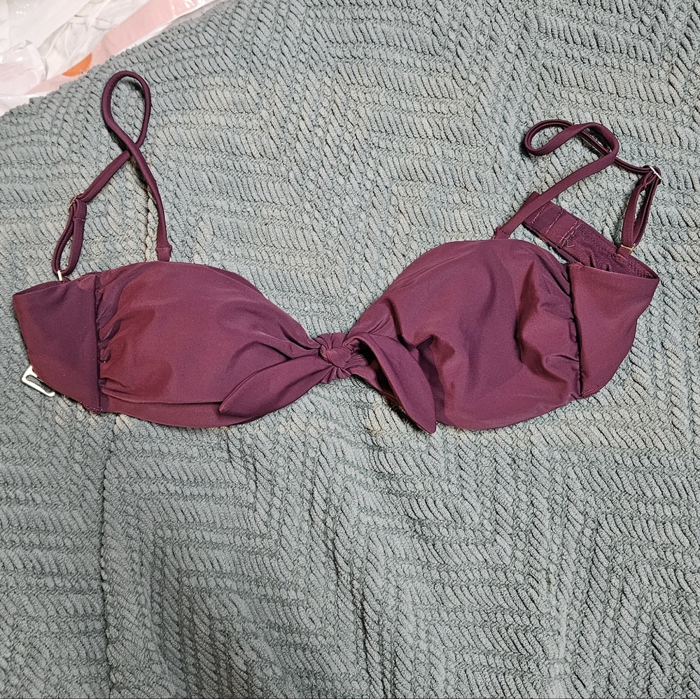 Hollister Deep Purple Bikini Top